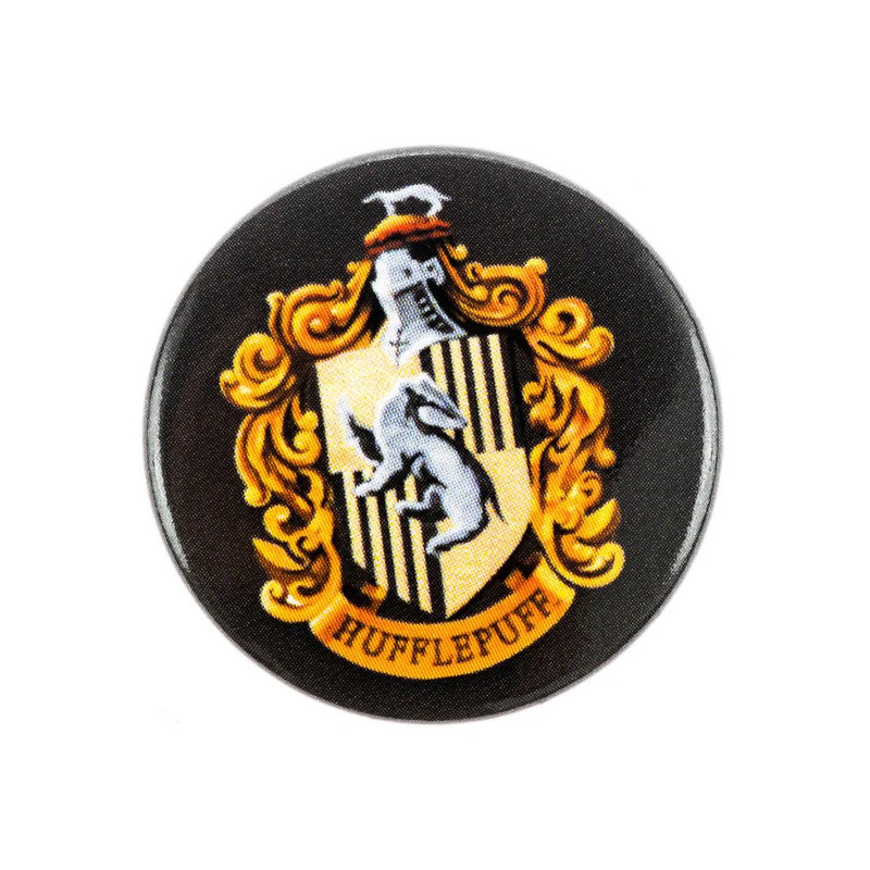 Harry Potter - Hufflepuff Crest Button Badge - أكسسوار